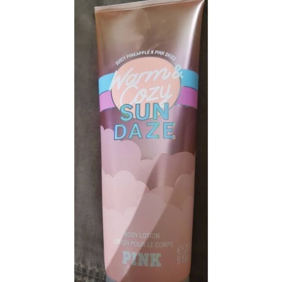 NEW UNOPENED VICTORIA'S SECRET PINK WARM AND COZY SUN DAZE BODY LOTION - Picture 4 of 5